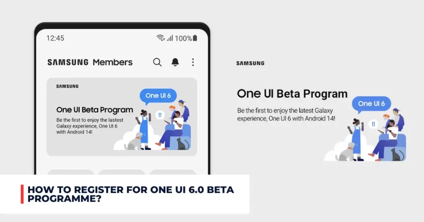 registration for one ui 6.0 beta programme