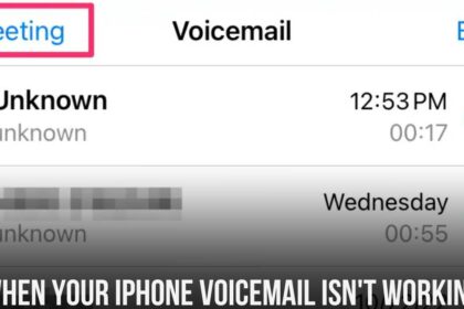 How to Fix Voicemail on iPhone