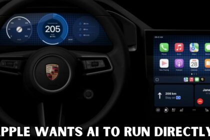 Apple Wants Ai to Run Directly