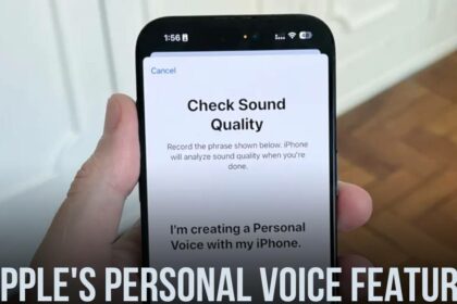 Apple's Personal Voice Feature